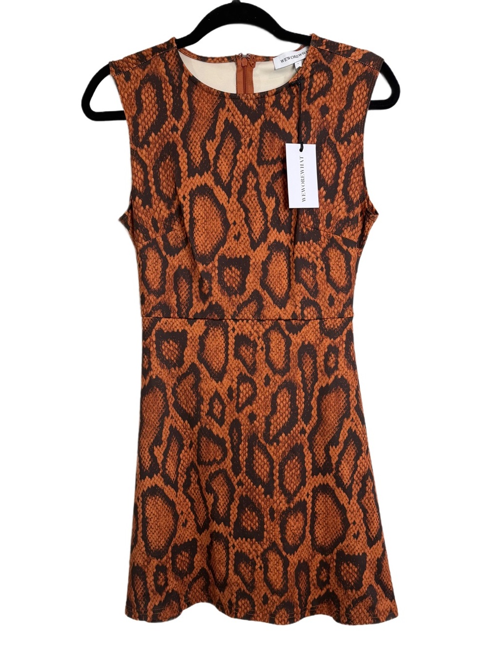 WeWoreWhat snakeskin print mini dress